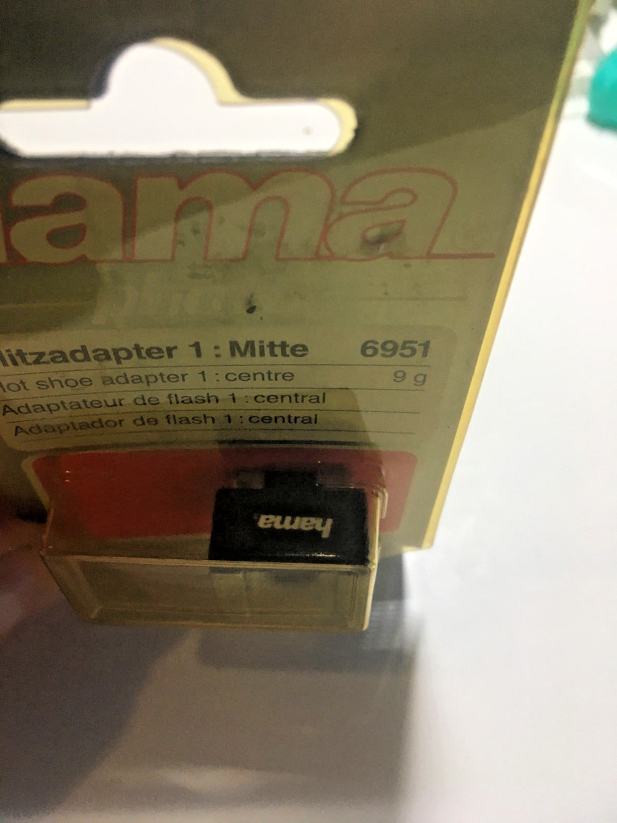 Universal Hot Shoe Camera Flash Unit Cable Contact Hama Germany Brand New *4*