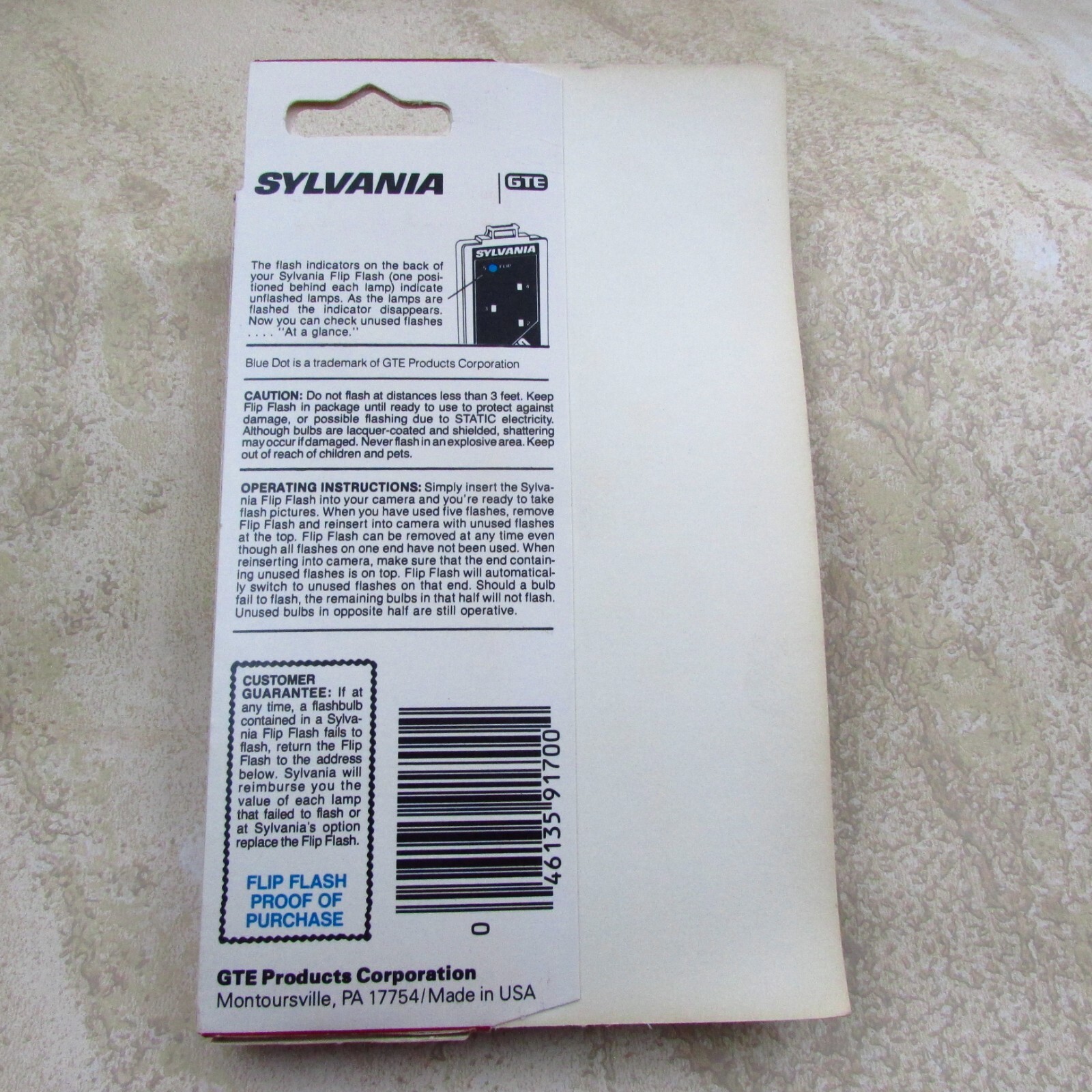 Lot Of 4 New Old Stock Sylvania Blue Dot Flip Flash Super 10 Flashes, New In Box