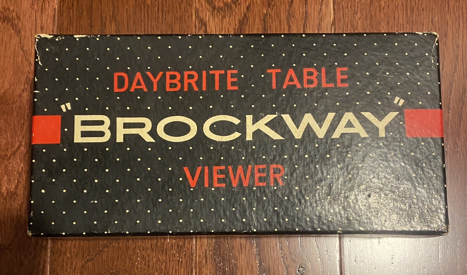 BROCKWAY Daybrite Table Viewer w/ Original Box, Instructions & 2 Bulbs
