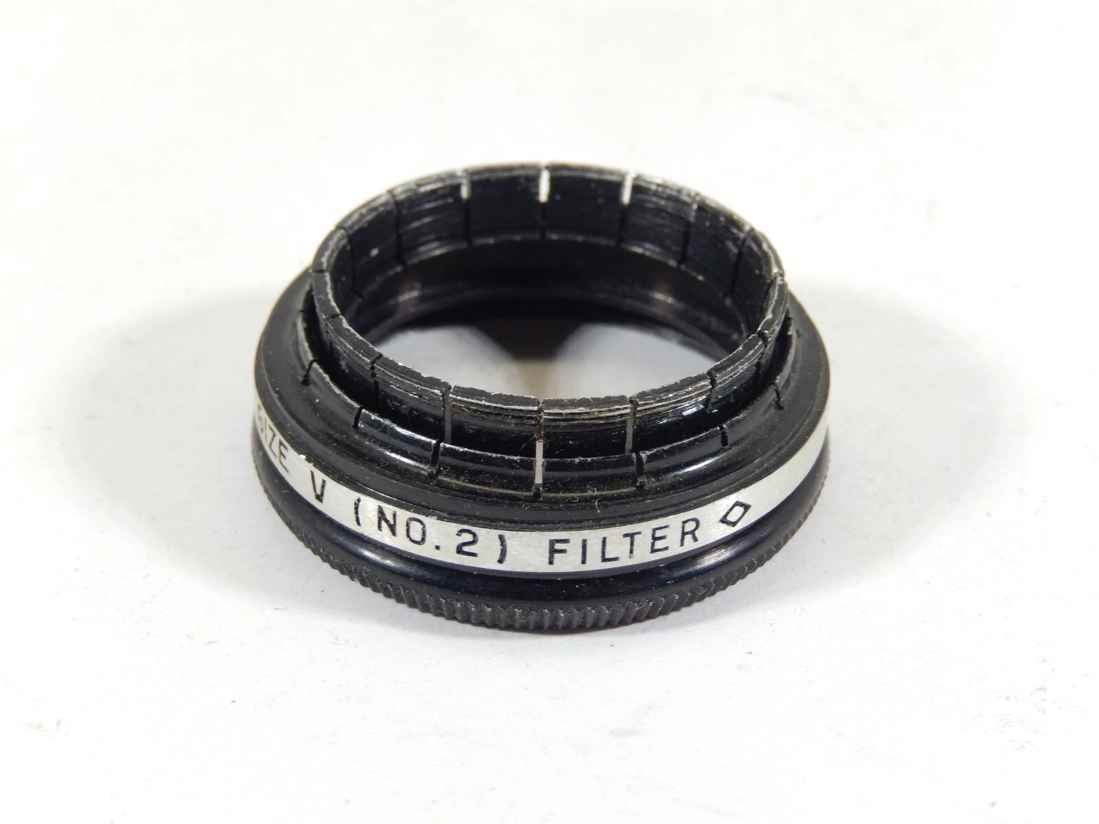 VINTAGE HARRISON 27MM SIZE V SLIP-ON LENS ADAPTER & RETAINING RING
