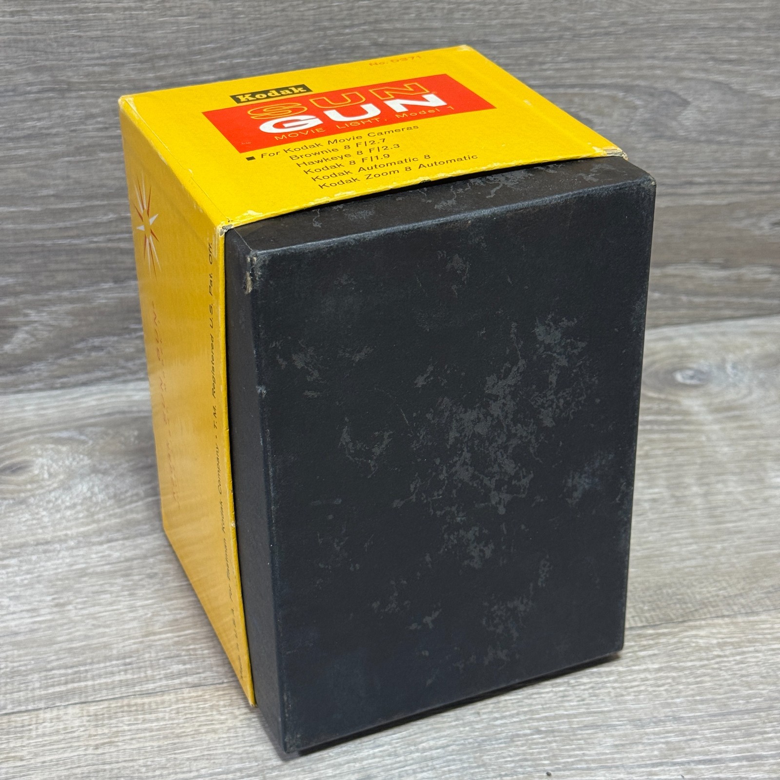 Vintage Kodak Sun Gun Movie Light Model 1 #D371 w/ Box for Brownie & Hawkeye 8mm