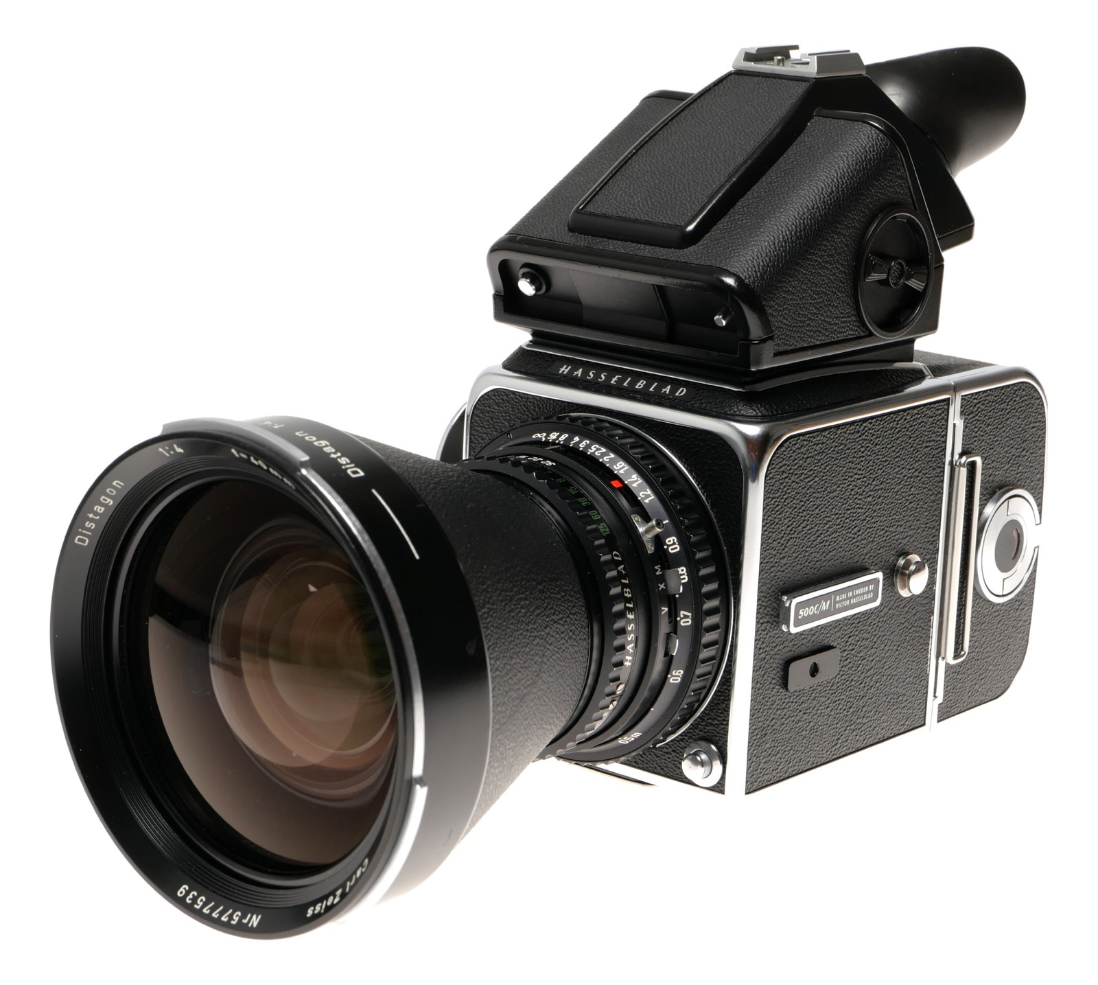 Hasselblad 500C/M camera 6×6 Zeiss Distagon 40mm Lens
