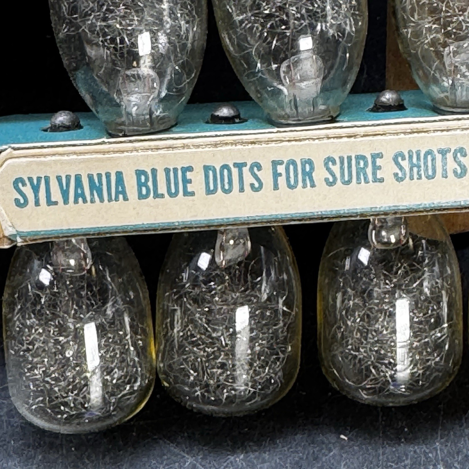 Sylvania M3 Blue Dot FlashBulbs 12 Clear Bulbs New Original Package Vtg 1960s