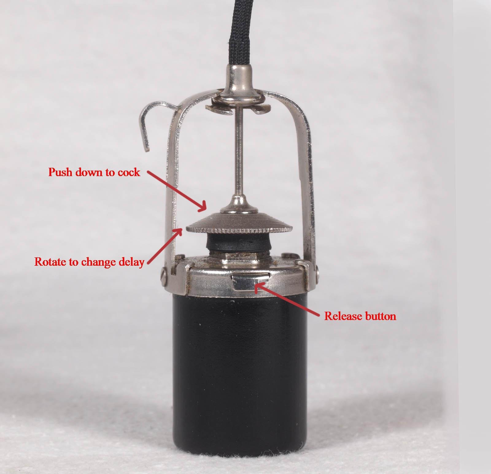 KODAK Pneumatic Delayed Shutter Release, Patented 1918