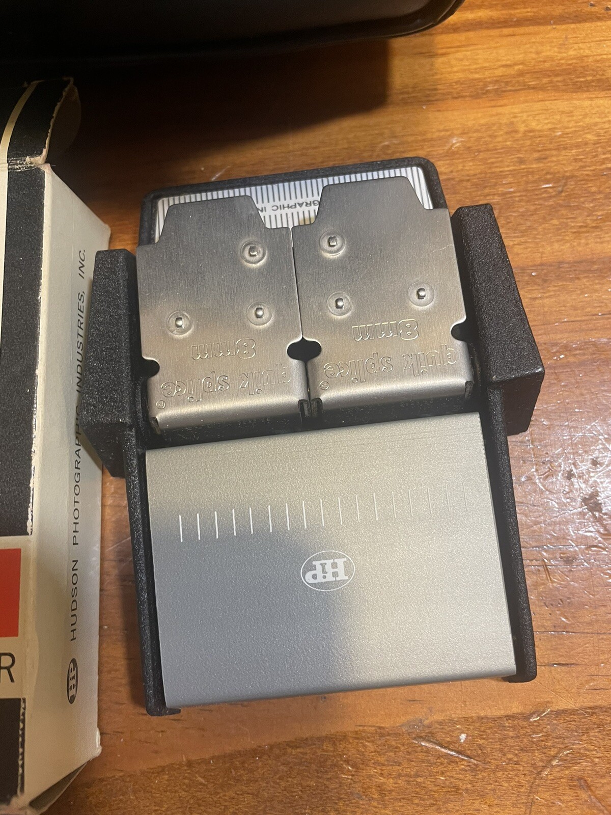 HIP Hudson Photographic Automatic Butt Splicer Movie Film Editor Quik Splice 8mm