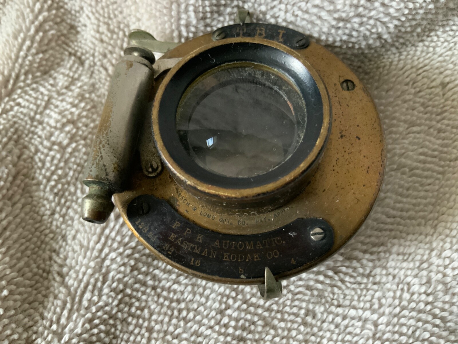 Vintage Eastman Kodak Co. with Bausch & Lomb Optical Co Camera Lens