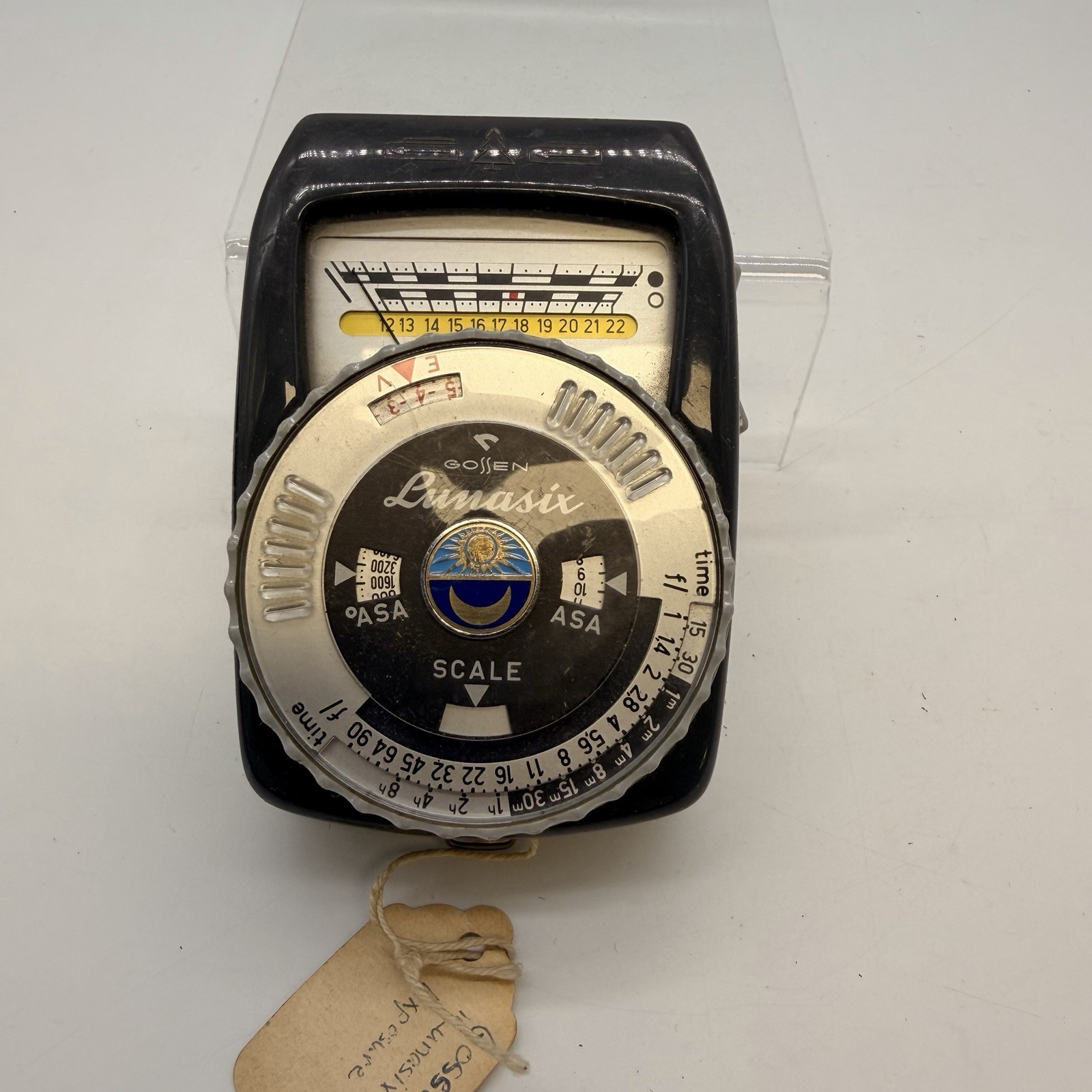 Gossen Lunasix Exposure Light Meter Camera West Germany WORKING + Case