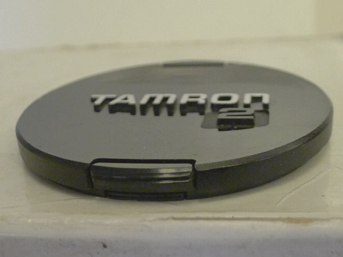 Tamron 2 58mm Pinch On Front Lens Cap – Plastic – Genuine Original