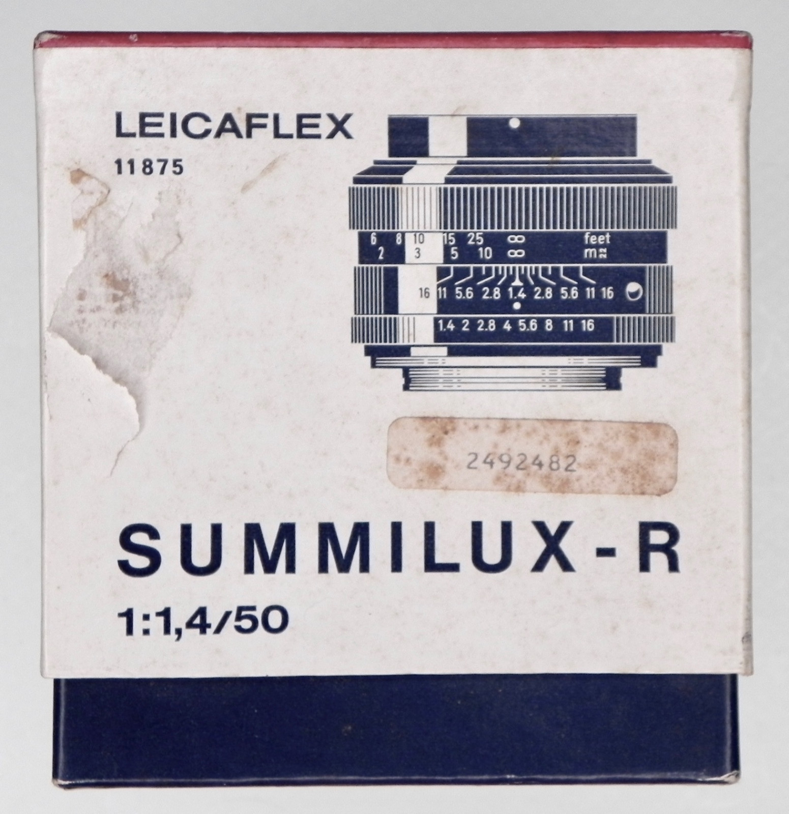 Leica 11875 Box for R 50mm f1.4 Summilux #2492482