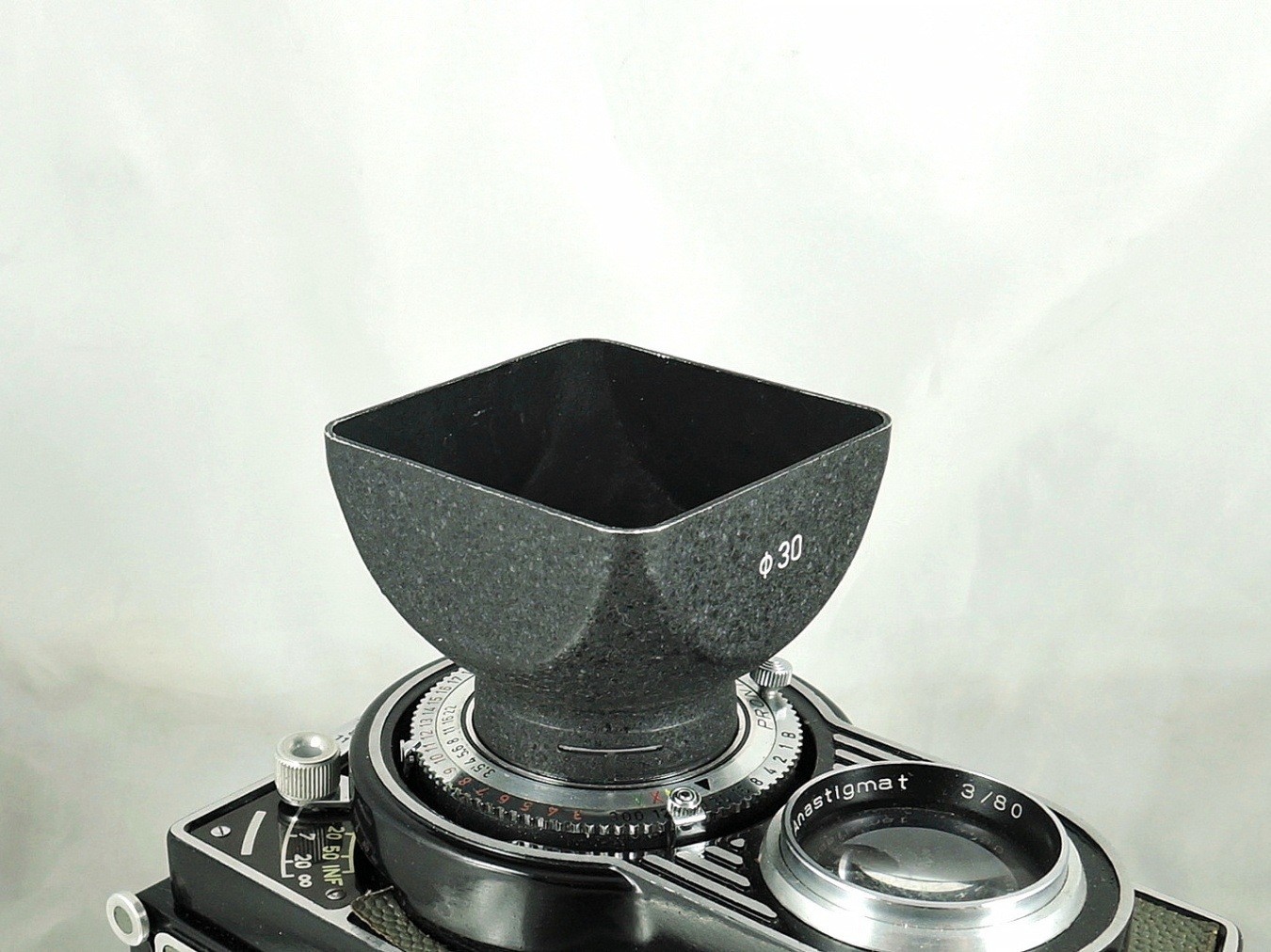 Flexaret Meopta Shade Hood Ø 30 Lens Hood for Flexaret II – V Little Used
