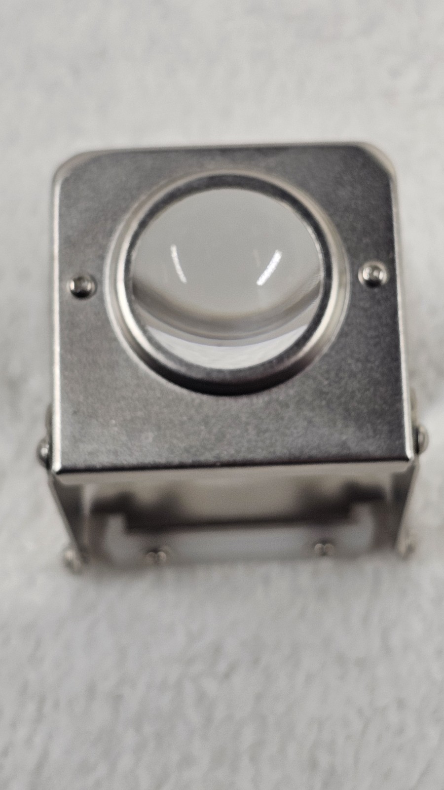 Vintage LPL NEGA LUPE FOLDING Metal LUPE Loupe Loop for 35mm Negative Japan