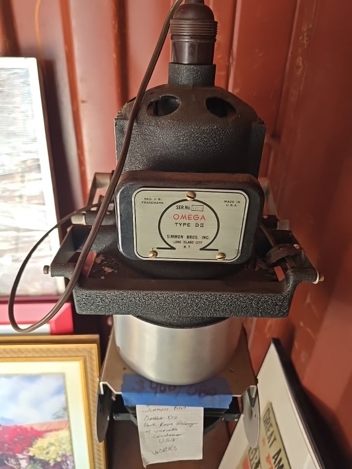 Simmon Omega Bros Inc Condenser Photography Enlarger Lamphouse USA Type B B8
