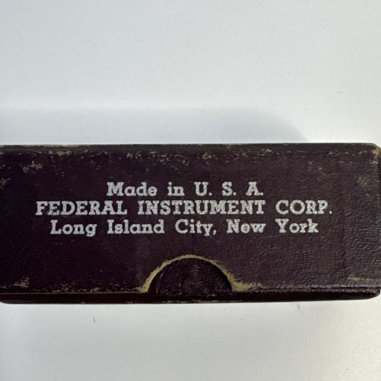 Vintage Ideal Range Finder Federal Instrument Corp USA Long Island NY with Box