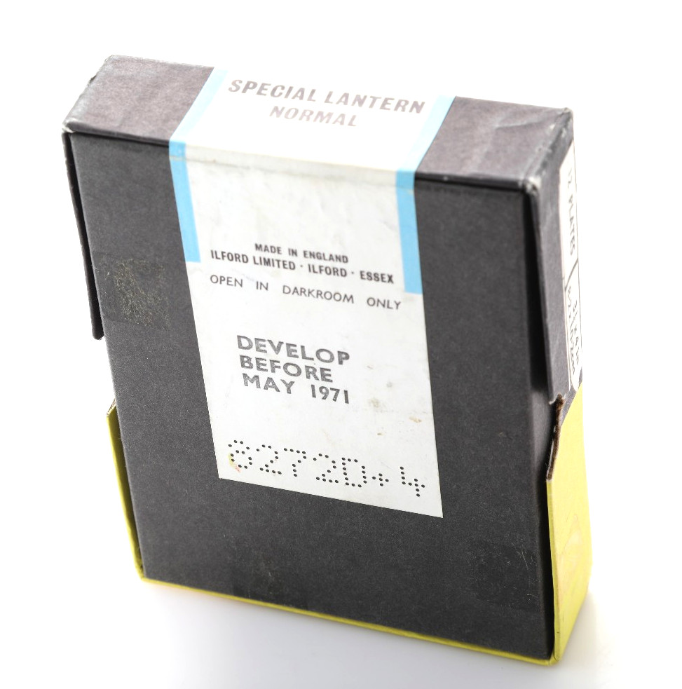 Ilford Plate Special Lantern 3 1/4 x 4″ Plates