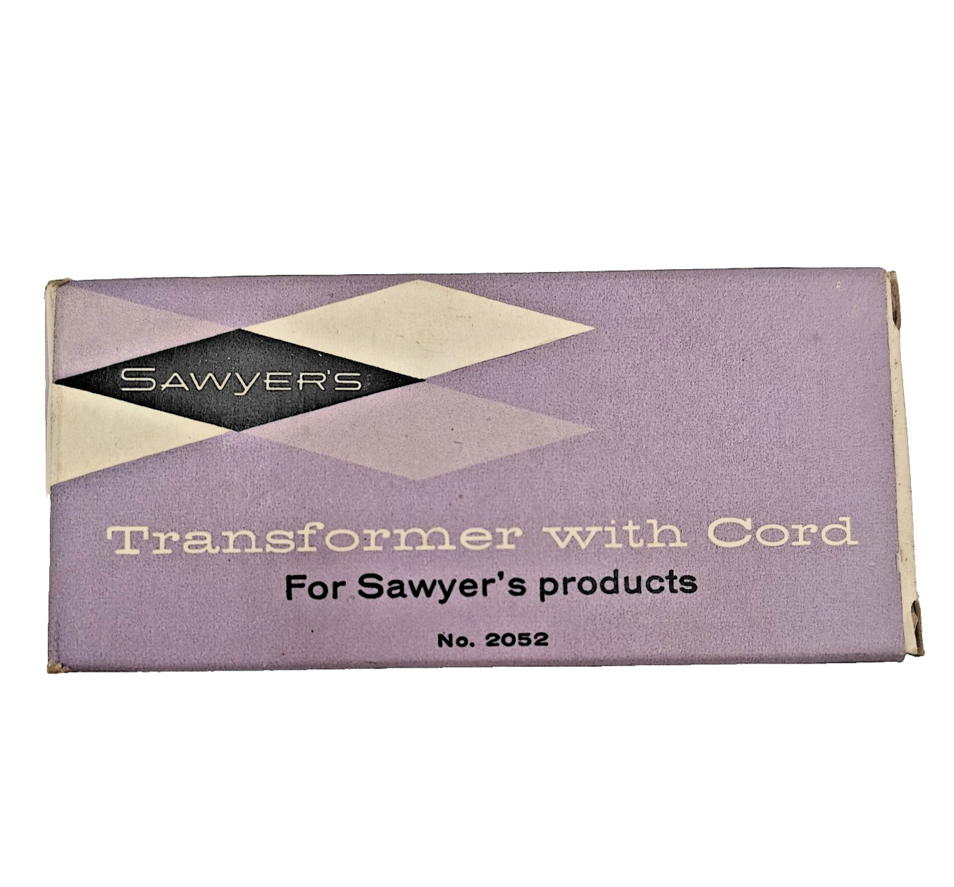 Vintage Sawyers Transformer Model F 10 Ft Cord No 2052 For Slide Viewer Belgium