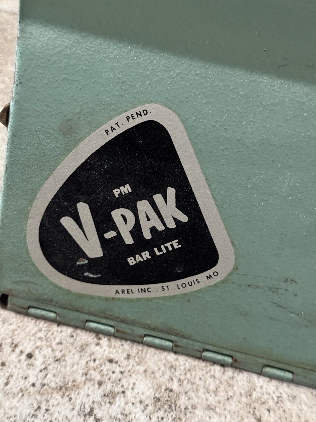 Vintage 1950s–60s PM V-PAK Bar Lite Studio Light Kit – AREL PM4 Compact Green