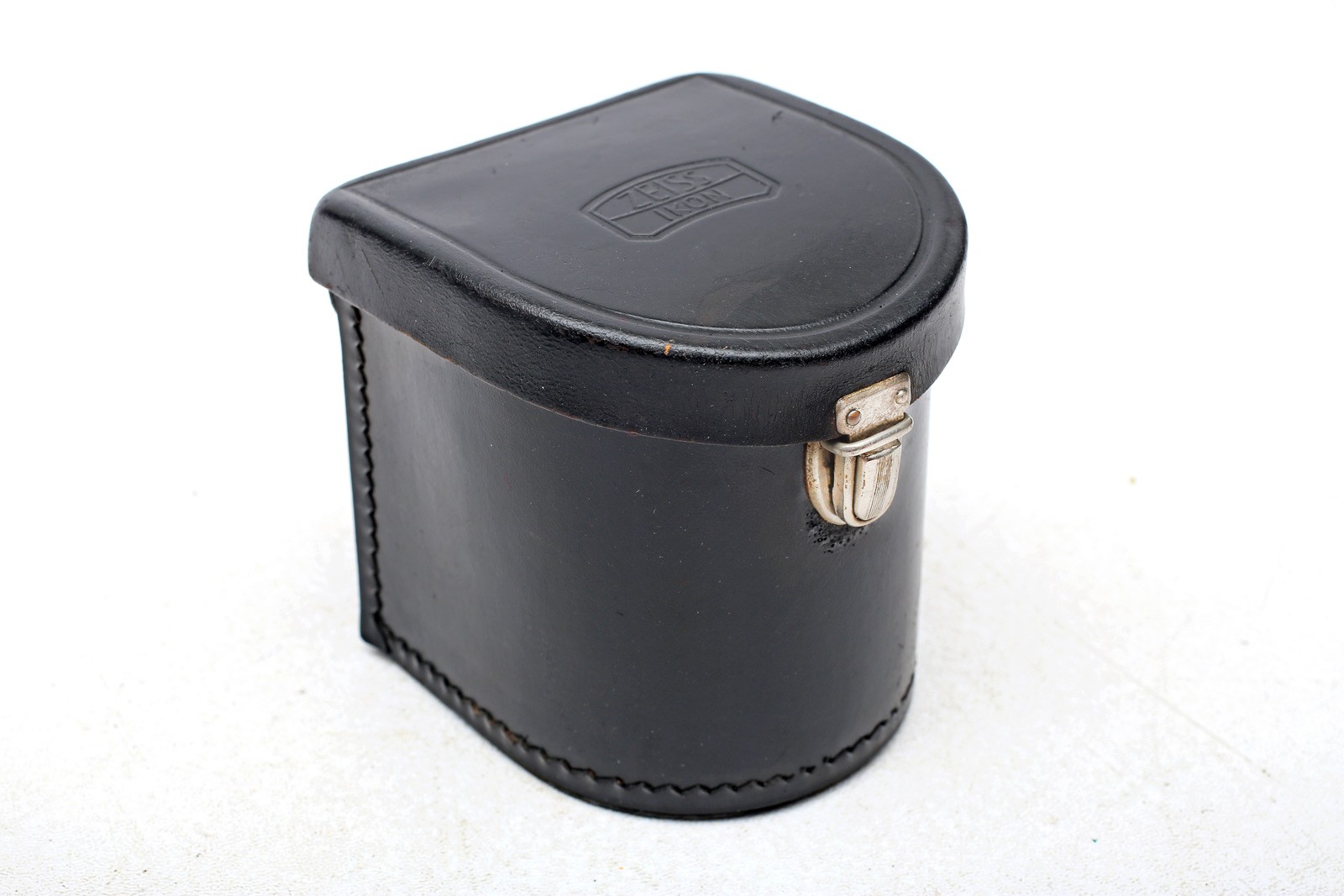 Zeiss model 23.1004 Black Leather w/Spring Bottom Fits 60mmx60mm Lens Case+GREAT