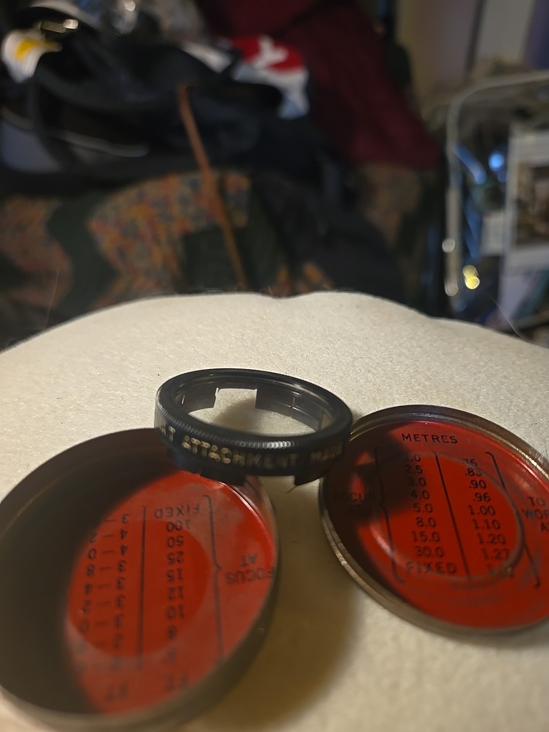 Vintage Kodak 6A Portrait Lens Attachment. Eastman Kodak Company- w tin case