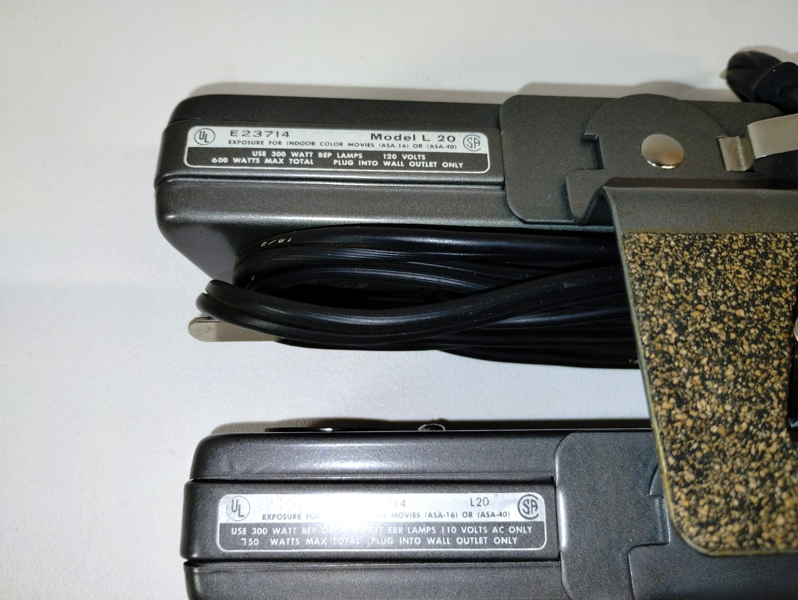 Studio Bar Lights, Smith-Victor & Keystone, Lot Of 2, Working In VGC, USA.