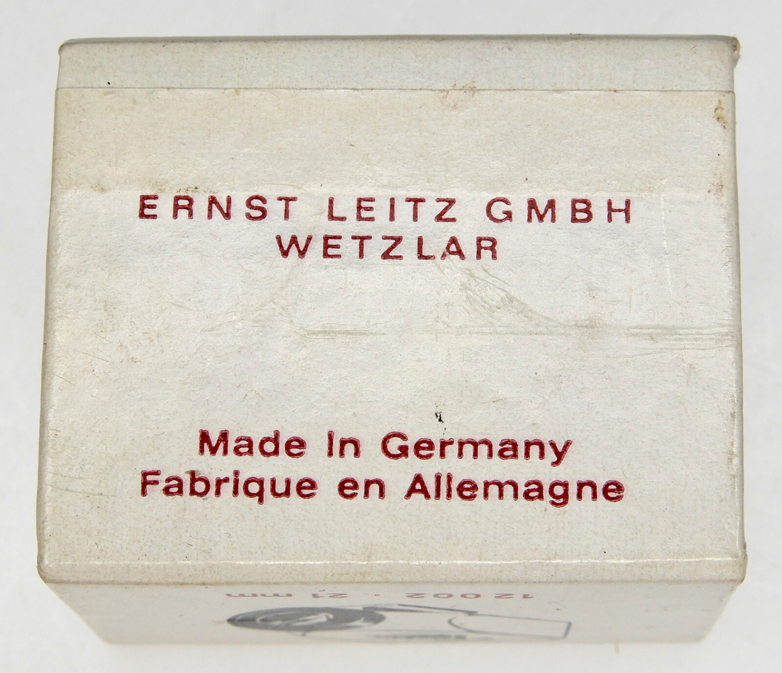 Leica Empty Box for 12002 21mm Metal Finder ……….. Minty