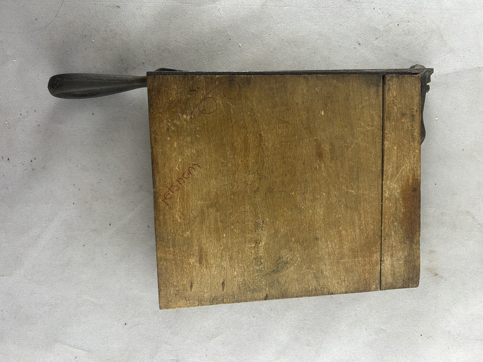 Vintage No. 1 Kodak Trimming Board Wood Negative Cutter Antique Photography Tool