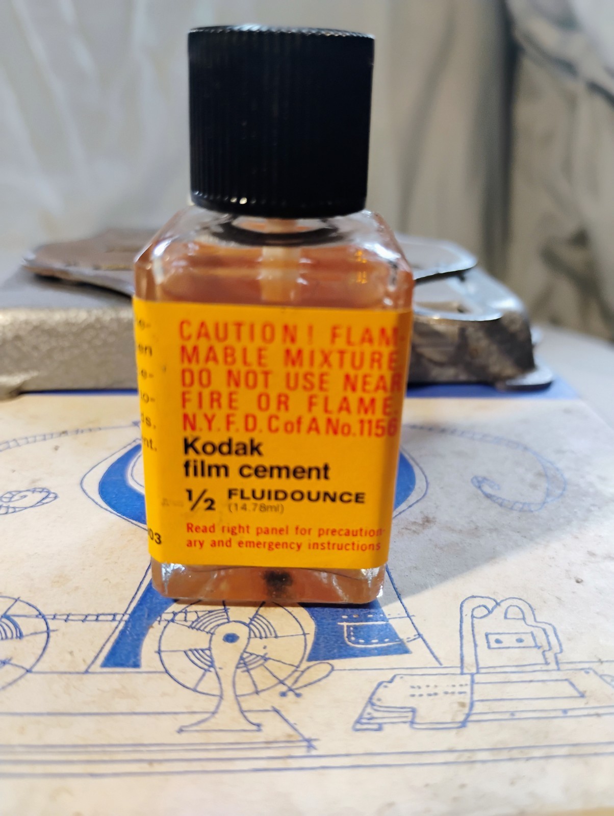 Vintage Film Splicer 8/16mm German ” Ising Klebepresse”