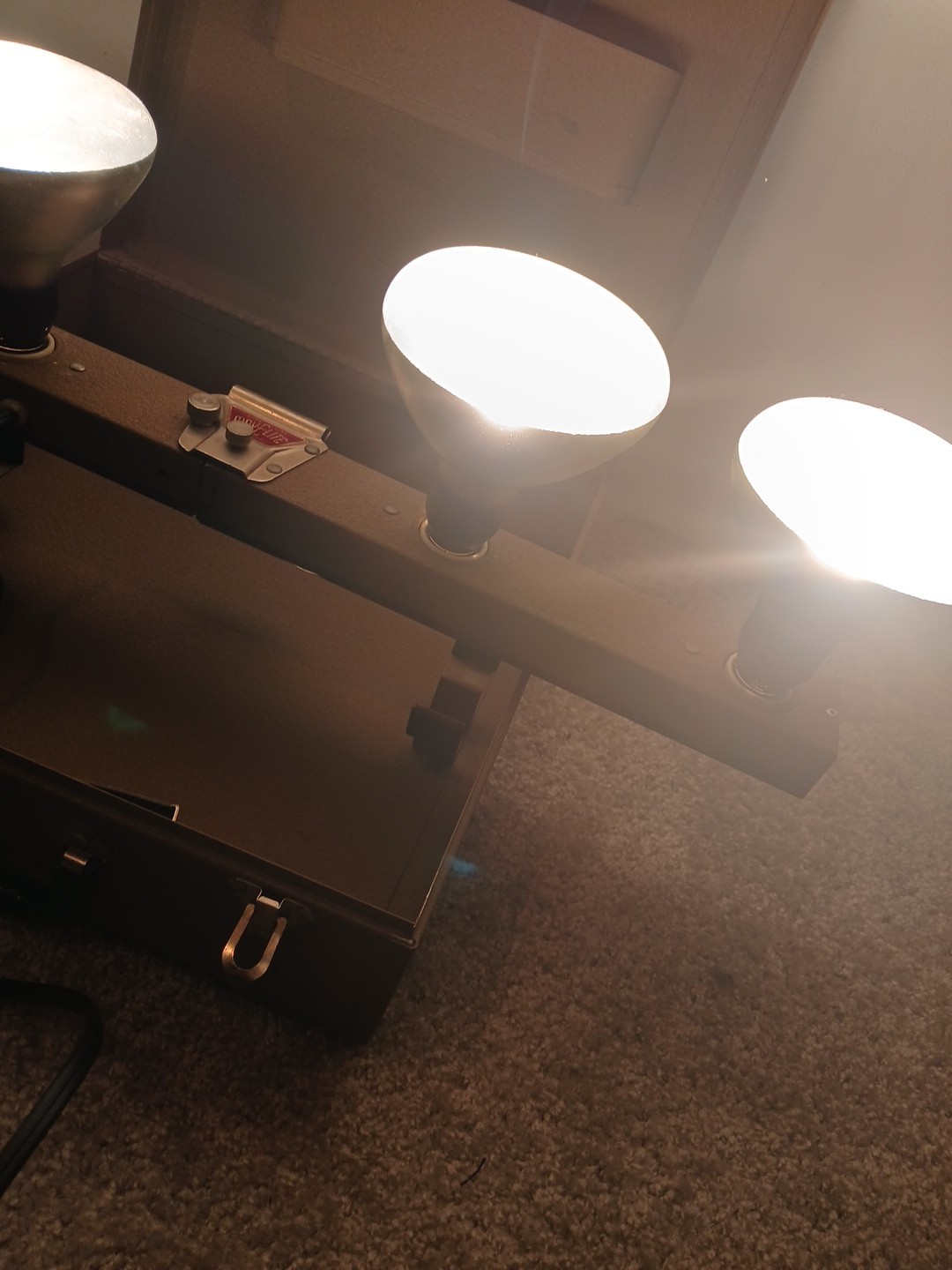 ACME MOV-E-LITE 4 Light Movie Film Stage PhotographyLighting with Case Model R4