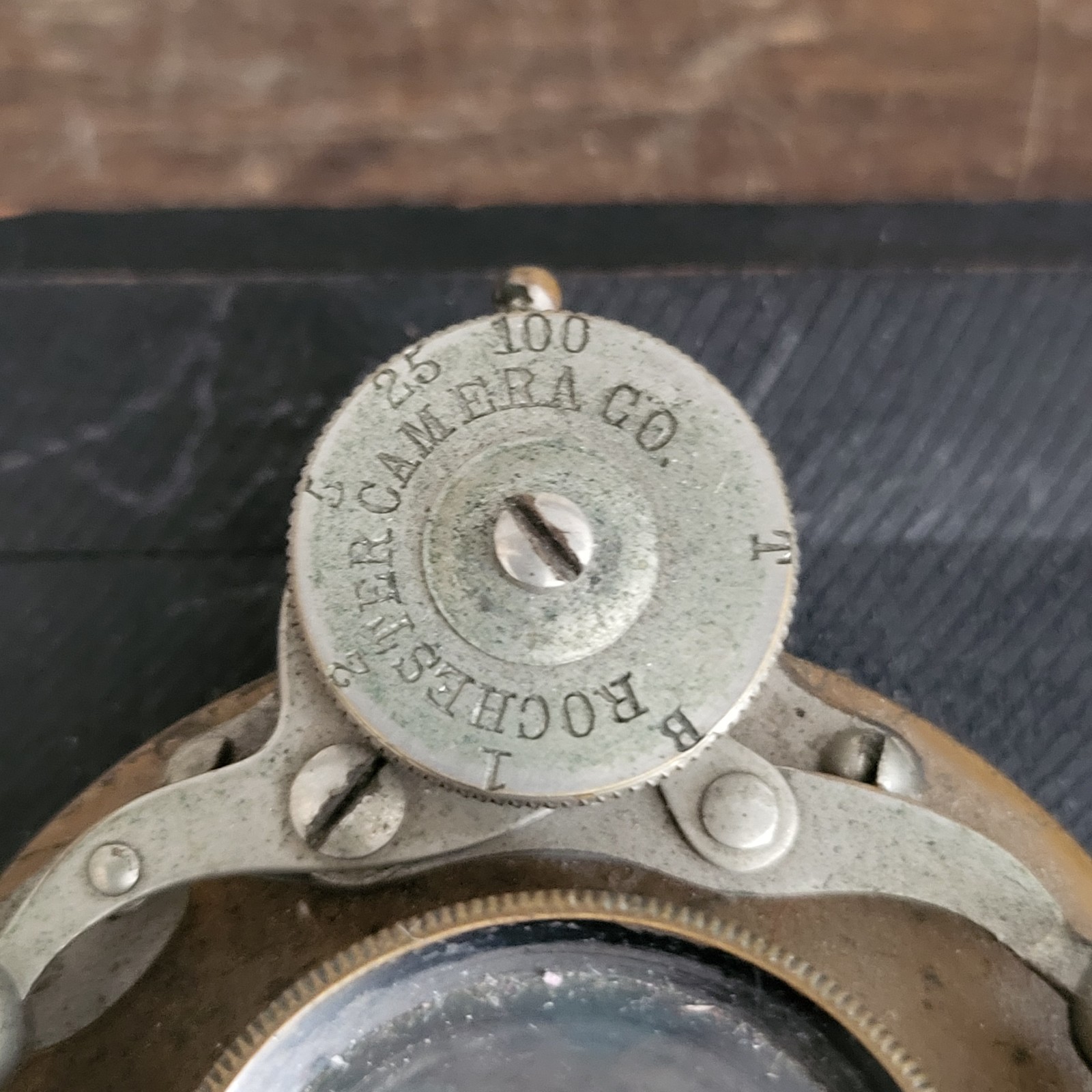 Antique Bausch & Lomb Camera Lens Unicum Brass Pat. Jan 6 1891