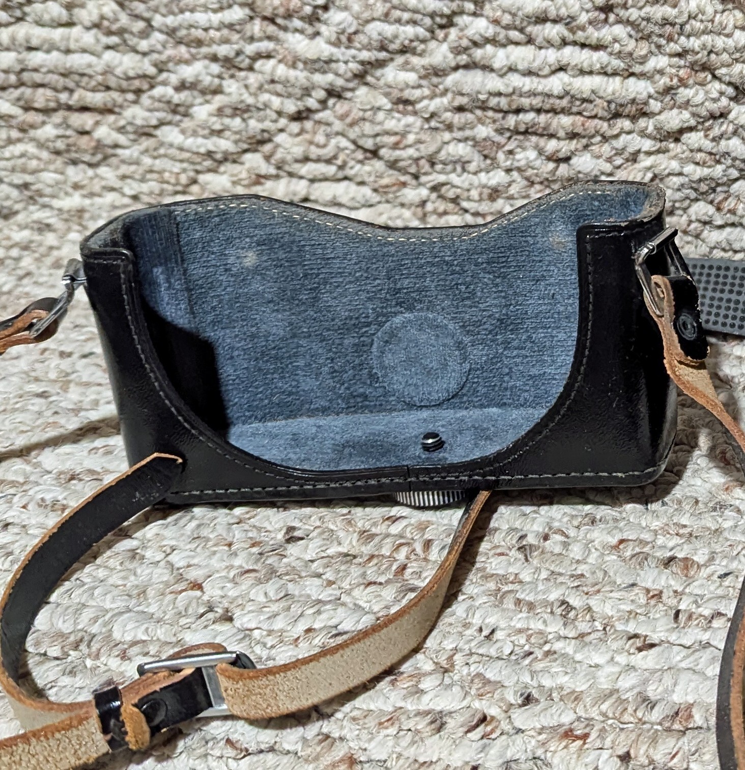 Vintage LEITZ Germany Leicaflex Leather Case Cover GERMANY GC