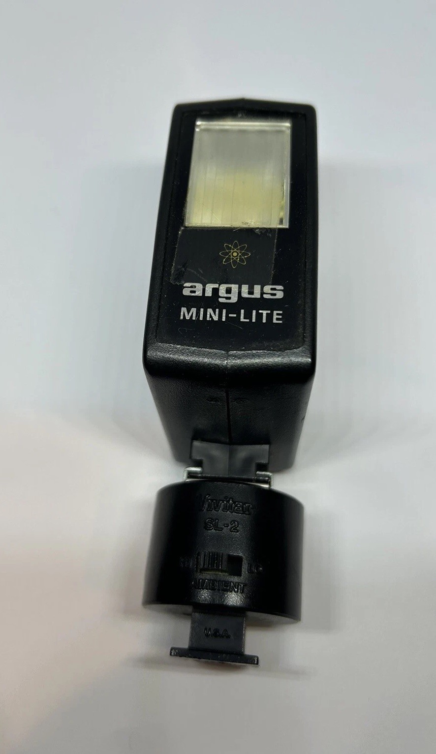Vintage Argus Mini-Lite Flash Unit with Vivitar Mount