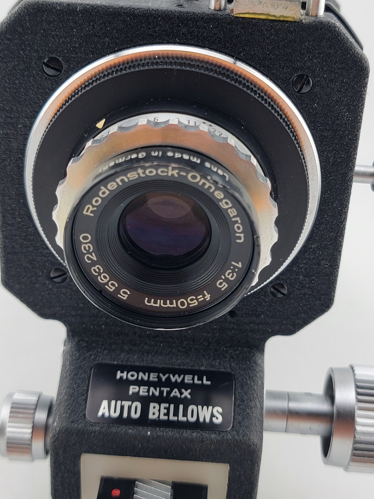 ASAHI PENTAX AUTO BELLOWS MINT COMPLETE 35mm CLOSE FOCUS MACRO CAMERA RAIL