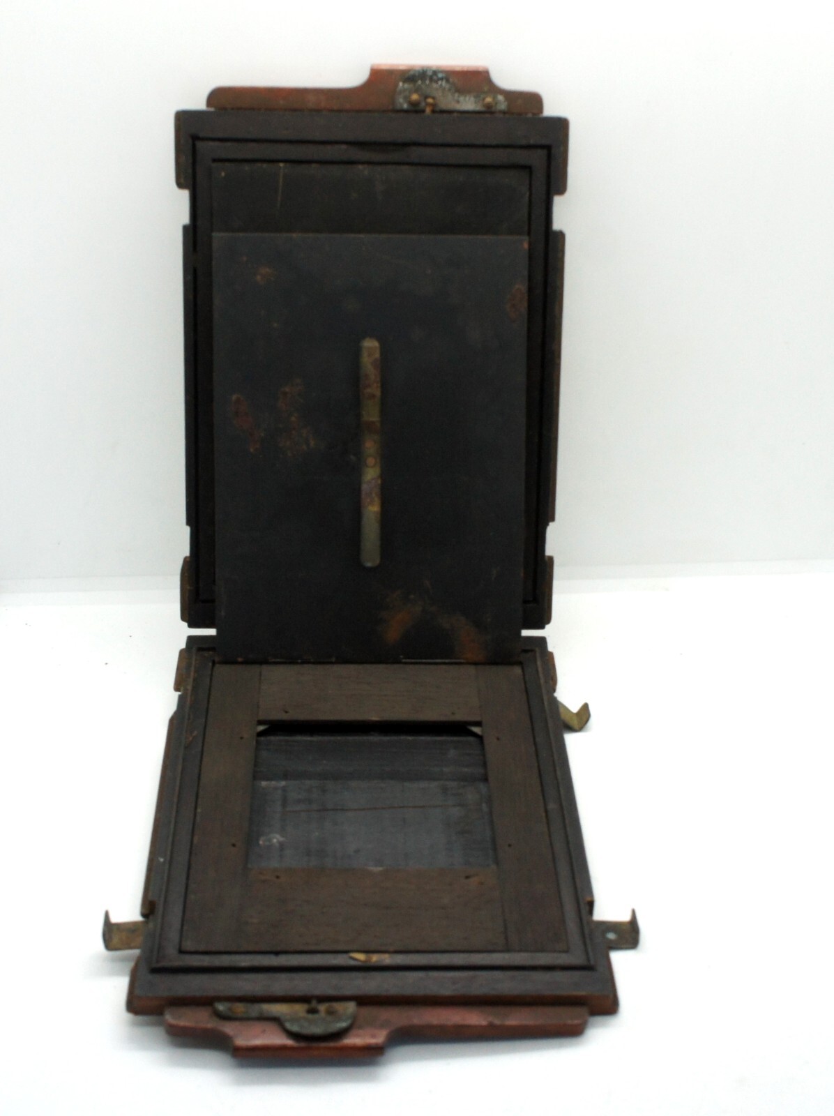 Vintage Wooden Mahogany Film Plate Holder for Large Format 4.5×6.5 ” Cameras