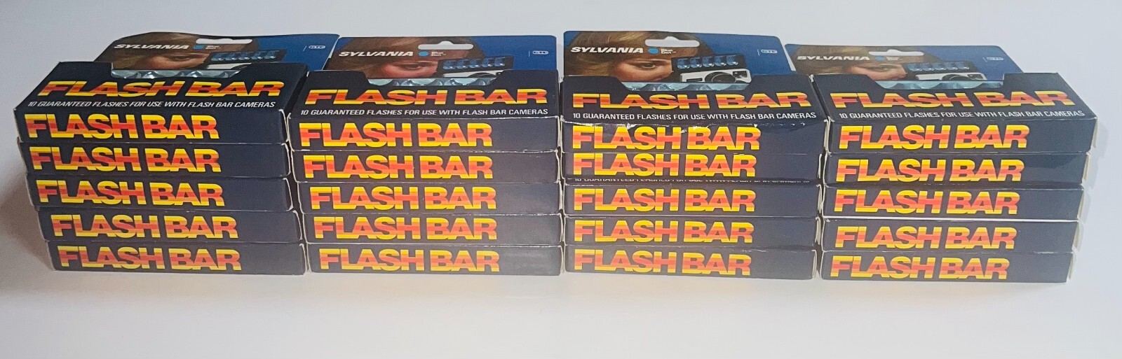 Vintage Sealed Sylvania Flash Bar Blue Dot GTE Brand New NOS