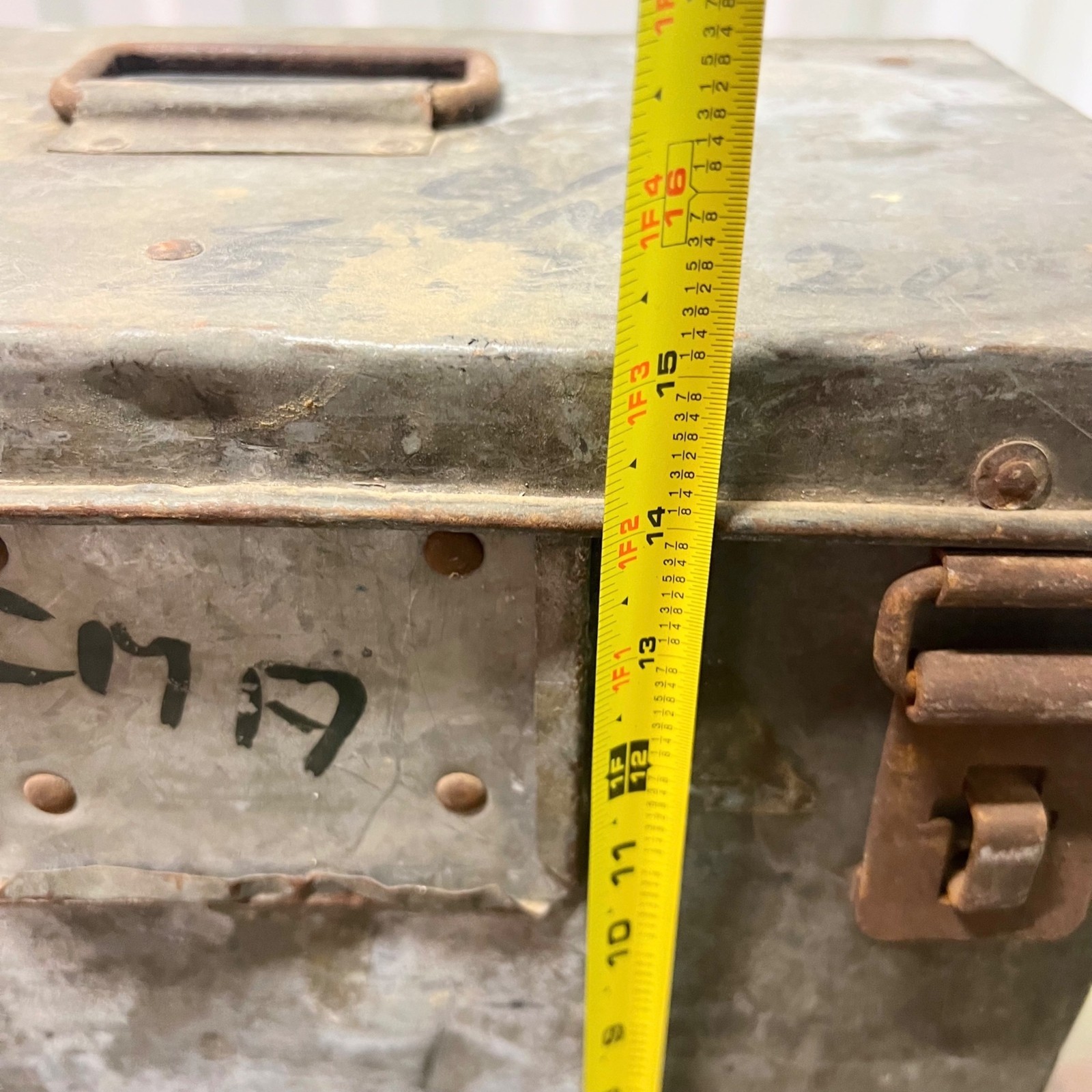 Vintage Collectible Metal Works Movie Reel Carrying Case
