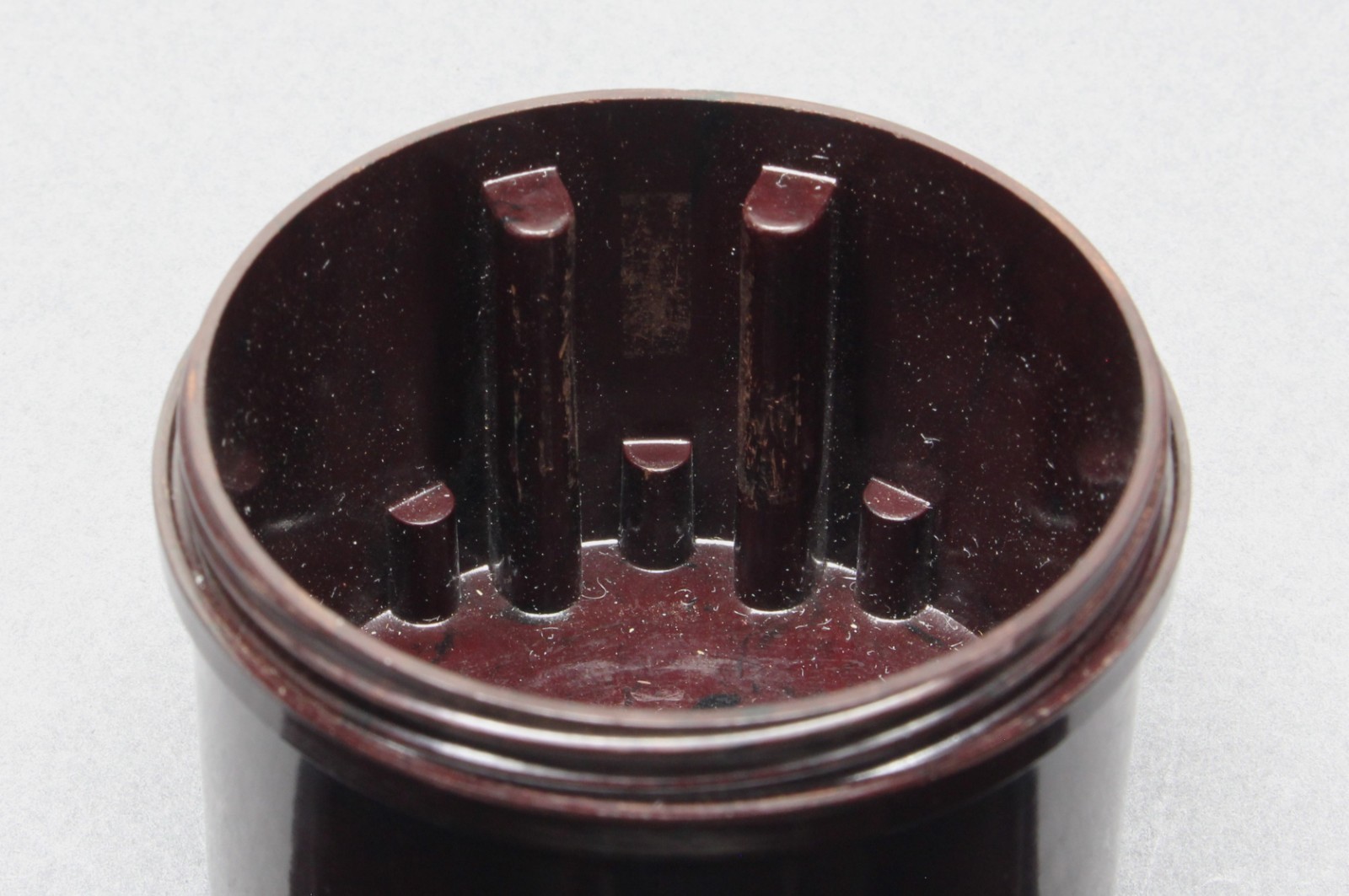 Leitz Wetzlar Dark Brown Bakelite Lens Case for Leica 5cm Elmar or Summar