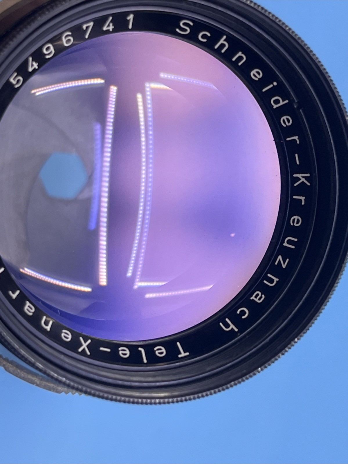 Schneider Tele-Xenar 135mm f/3.5 Lens Exakta Mount