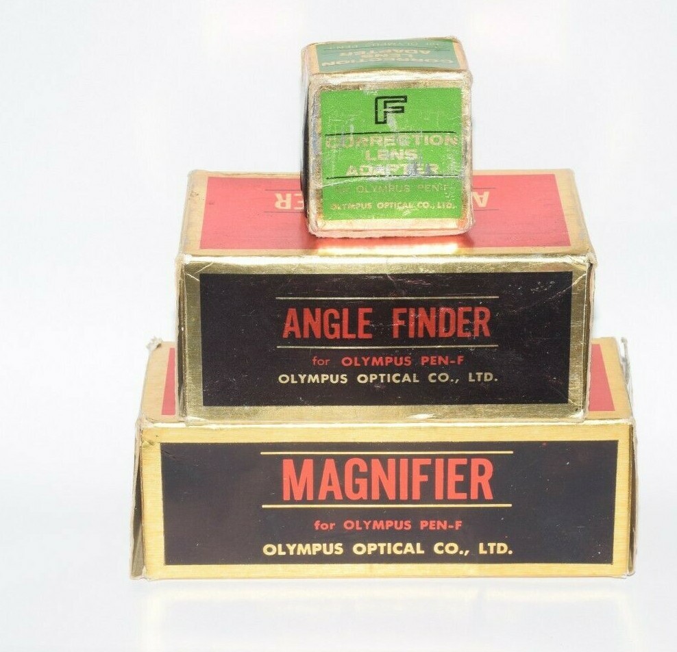 Angle Finder Magnifier Correction Adapter for Olympus Pen F Mint Box