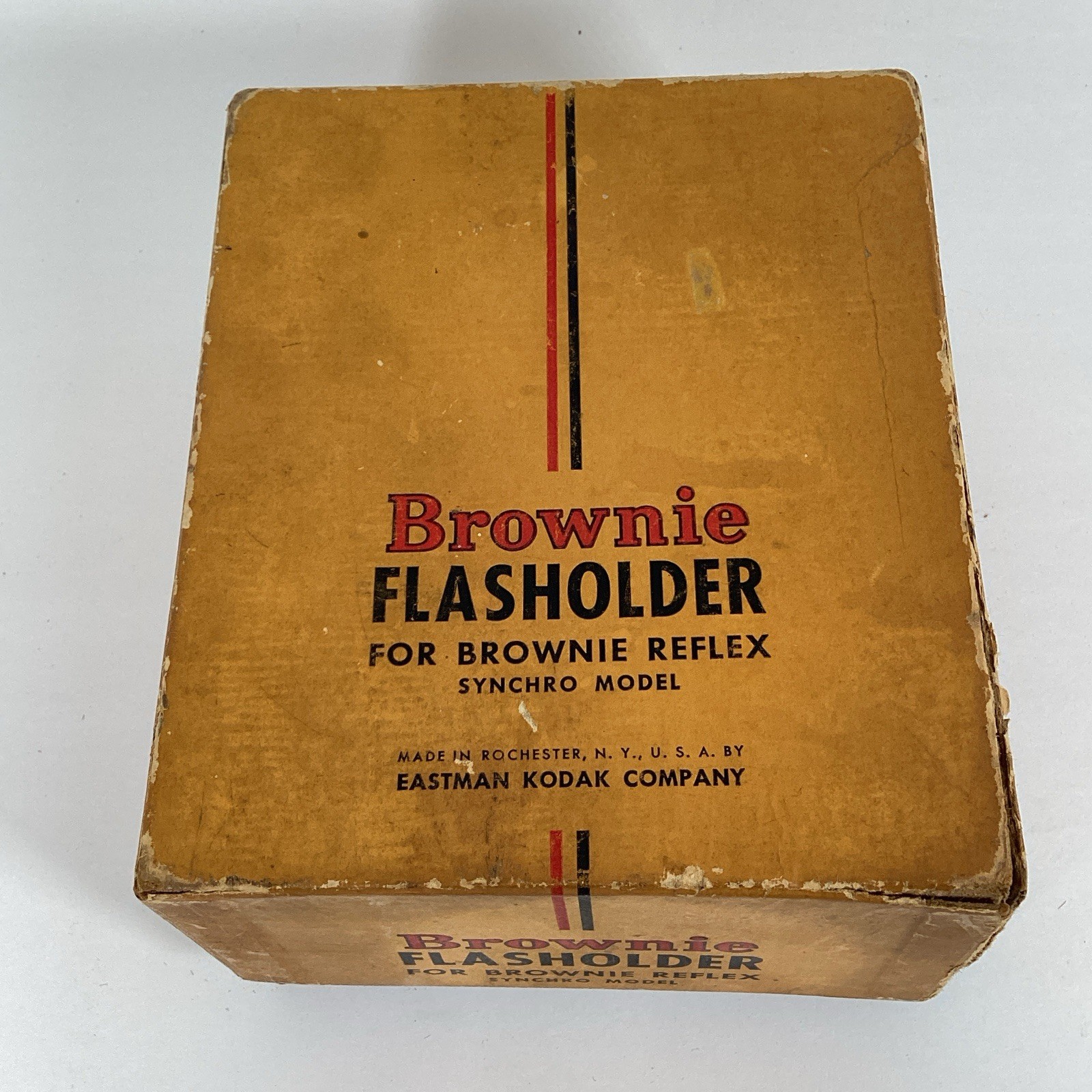 Vtg Kodak Duraflex Flasholder And Brownie Reflex Synchro Model Flasholder