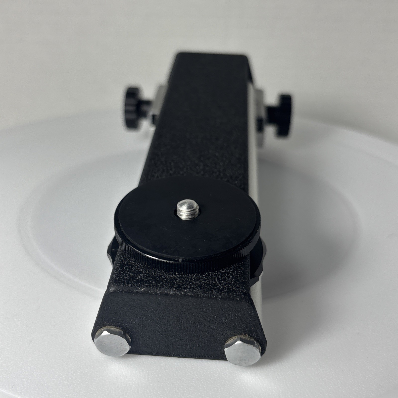 Vintage Spiratone Deluxe Focusing Rail 125MM Fine Focus Control Film Digital SLR