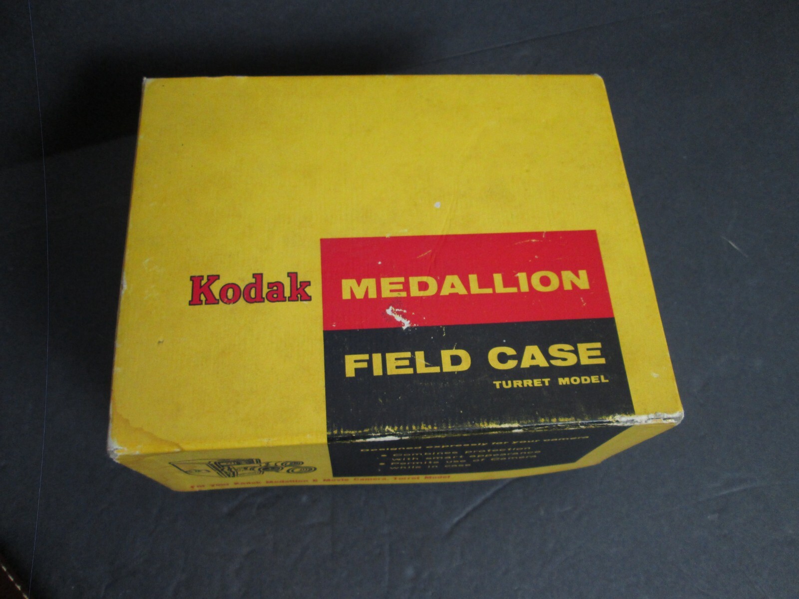 Vintage Kodak Medallion 8 Field Case for Turret Model