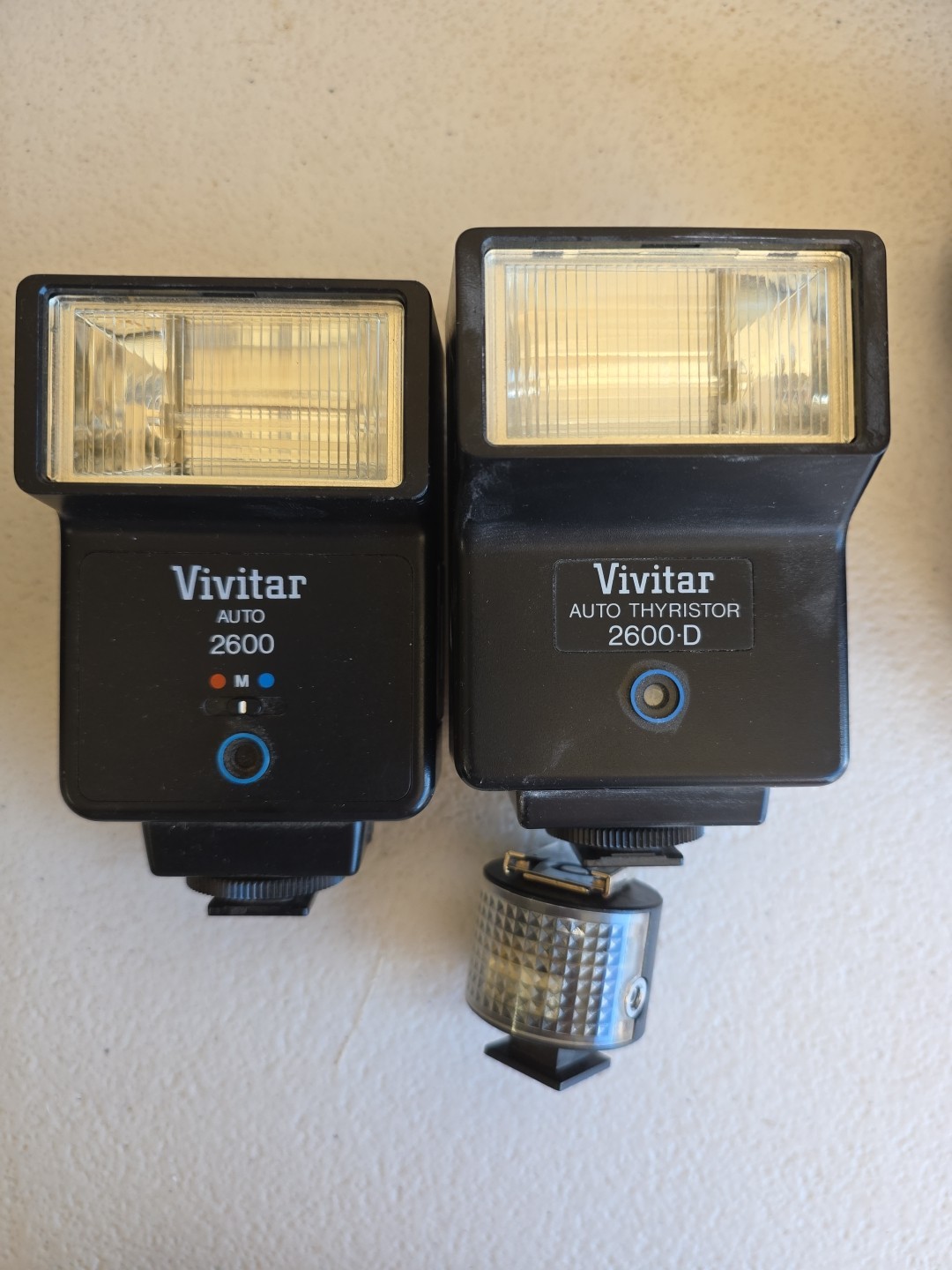 Vivitar Flash Lot Of 7 All Work Vintage Camera Accessories, Pre-owned