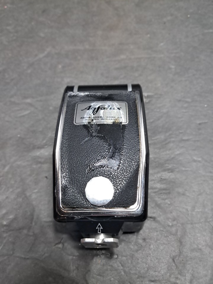 ❤️ Agfa Agfalux Pocket Flash with Case Vintage Made in Germany UNTESTED See Pics