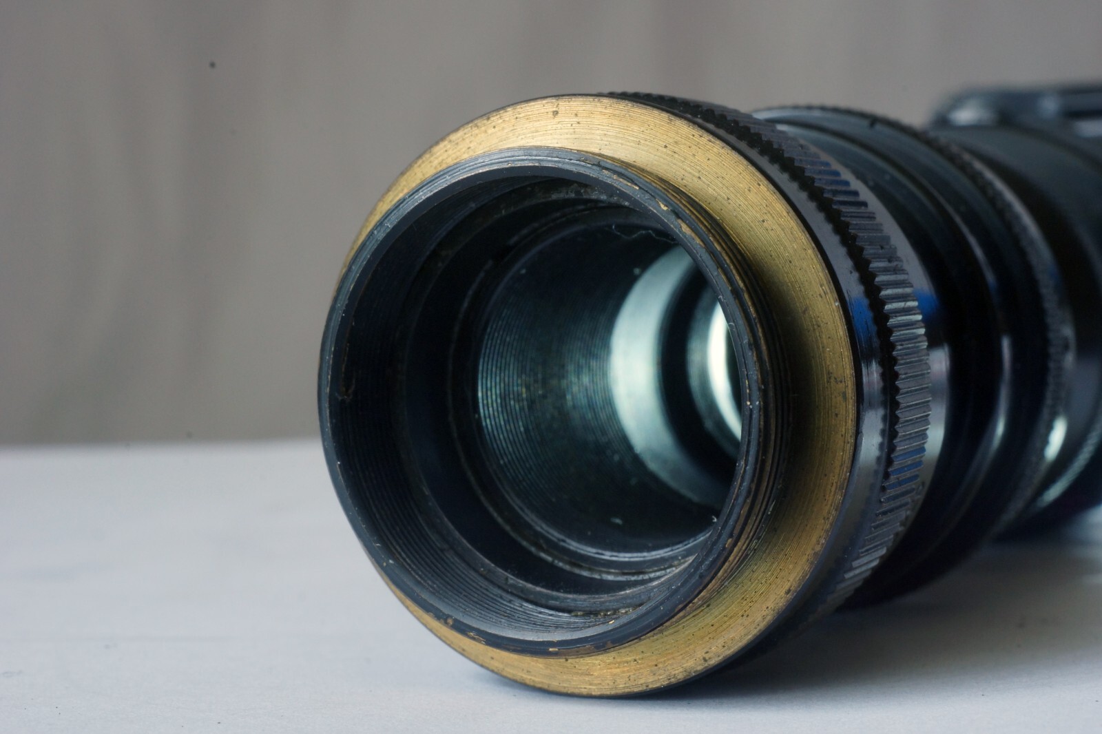 B & H Telate 6″ 150mm F4.5 Black Cine Camera Lens C Mount Good Working Order