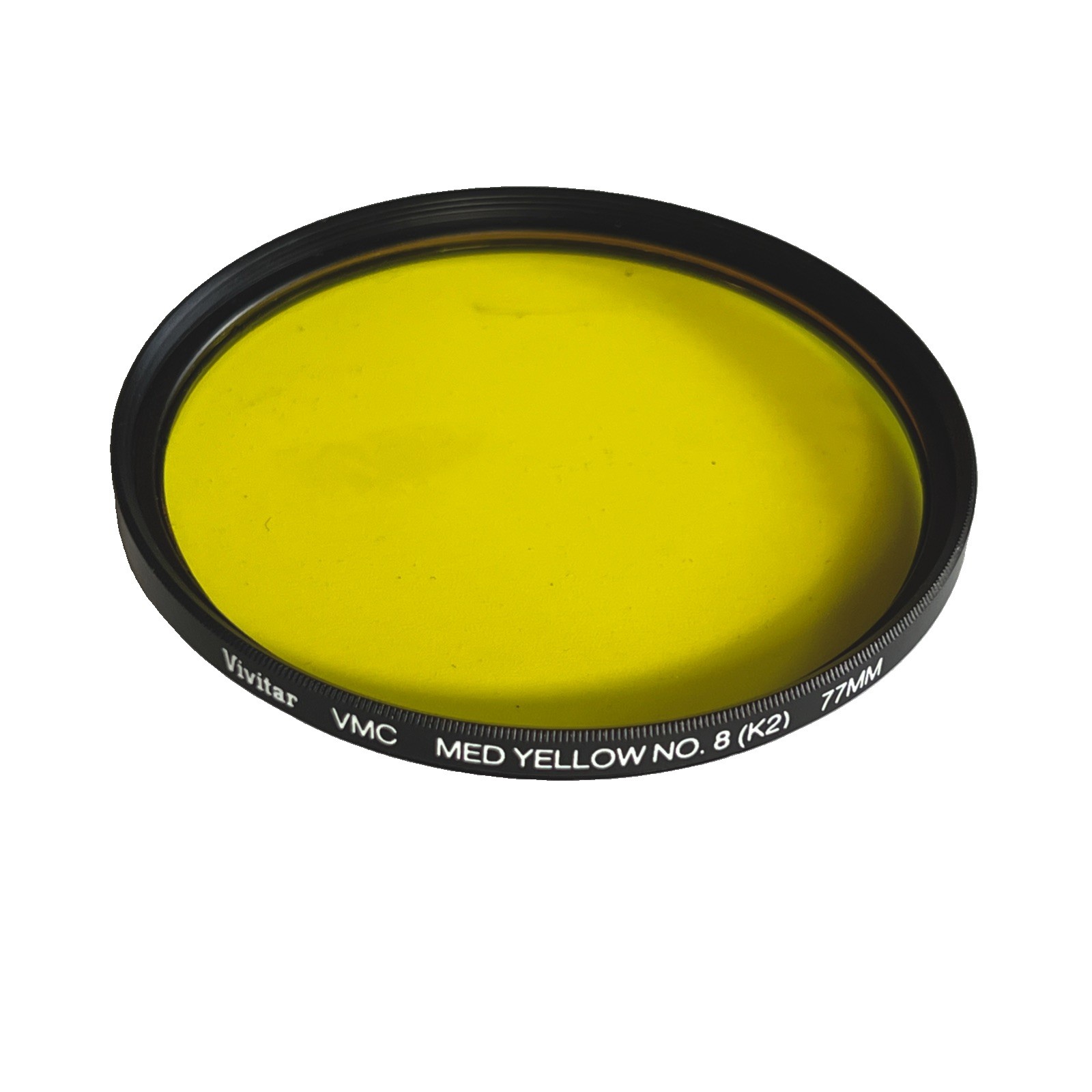 Vivitar 77mm VMC Med Yellow No. 8 (K2) Threaded Lens Filter