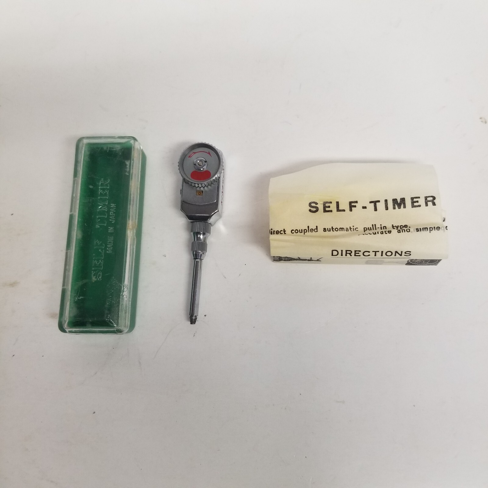 Vintage Kinegon Self Timer w/ Case & Manual, Made in Japan, Nice Shape, LOOK