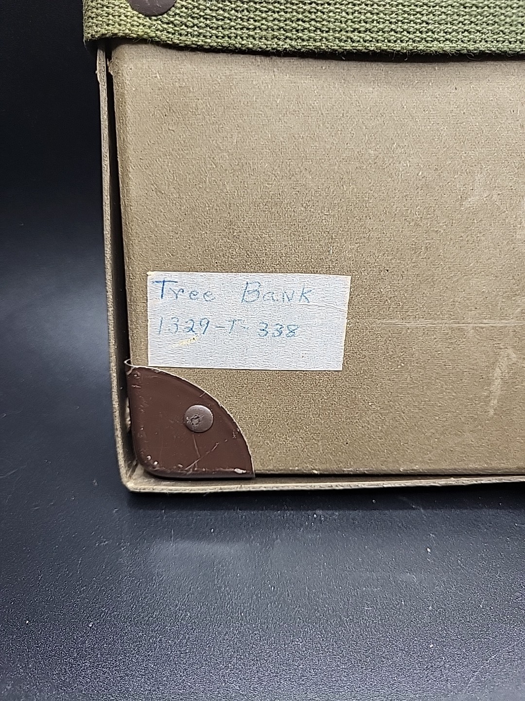 Vintage Movie Film Shipping Box With Straps