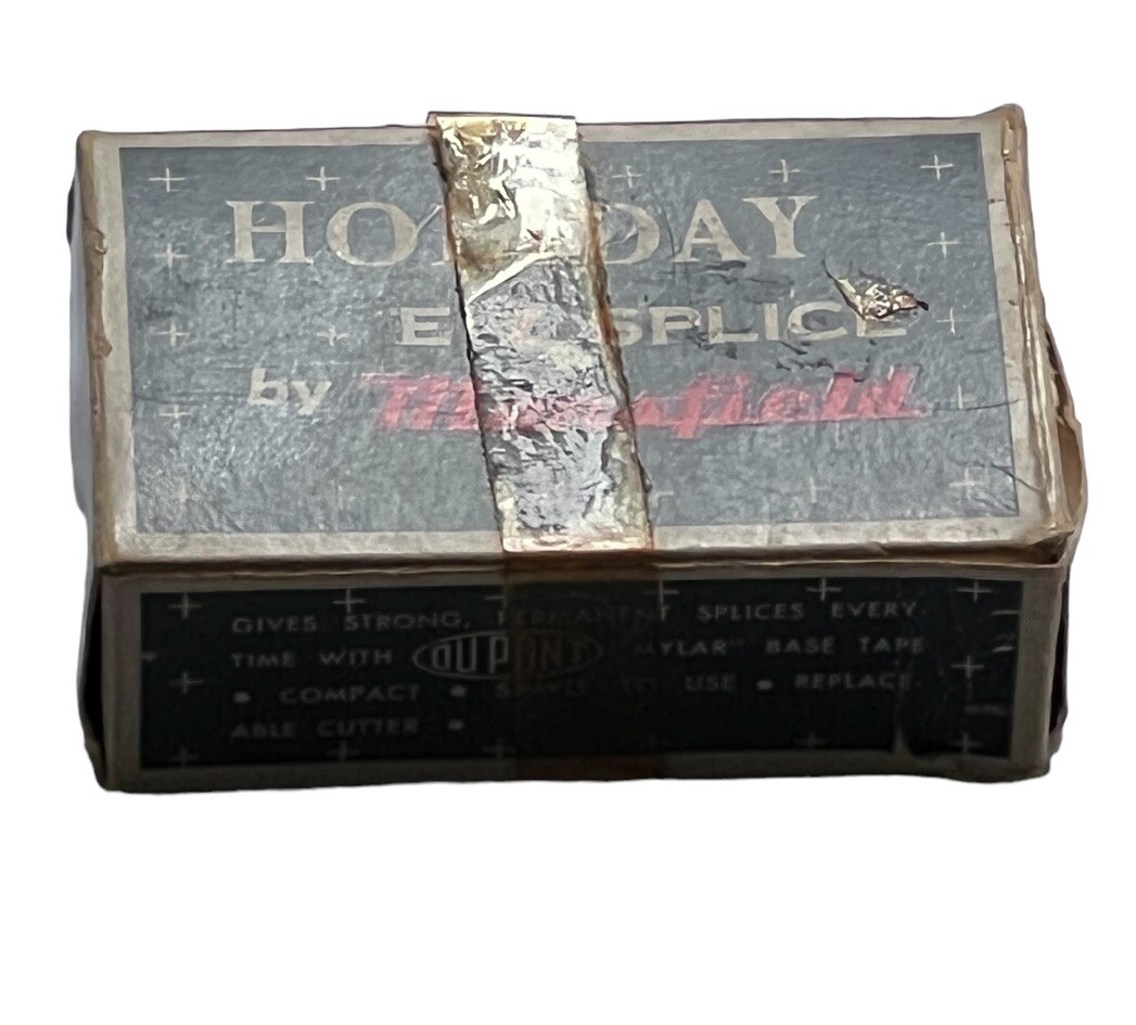 Holiday E-Z Splice By Mansfield Vintage Film Splicer With Box