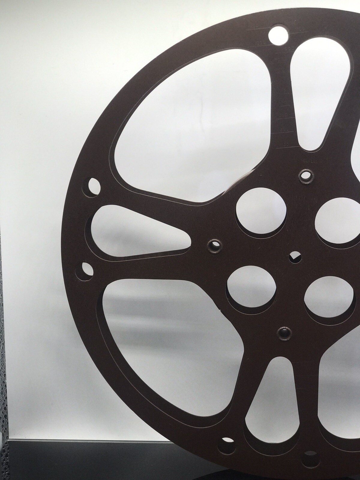 Vintage Goldberg Bros Vintage Motion Film Picture Reel 12.25” 1200 Feet USA Made