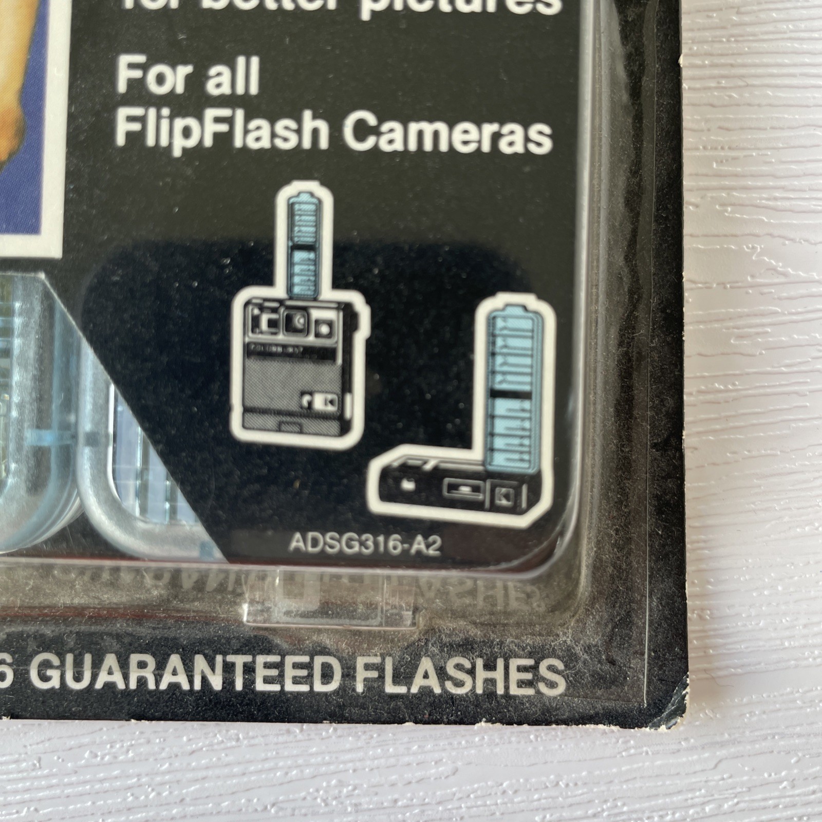 Vintage GE Flip Flash II Twin Pack Flash Packs for FlipFlash Cameras