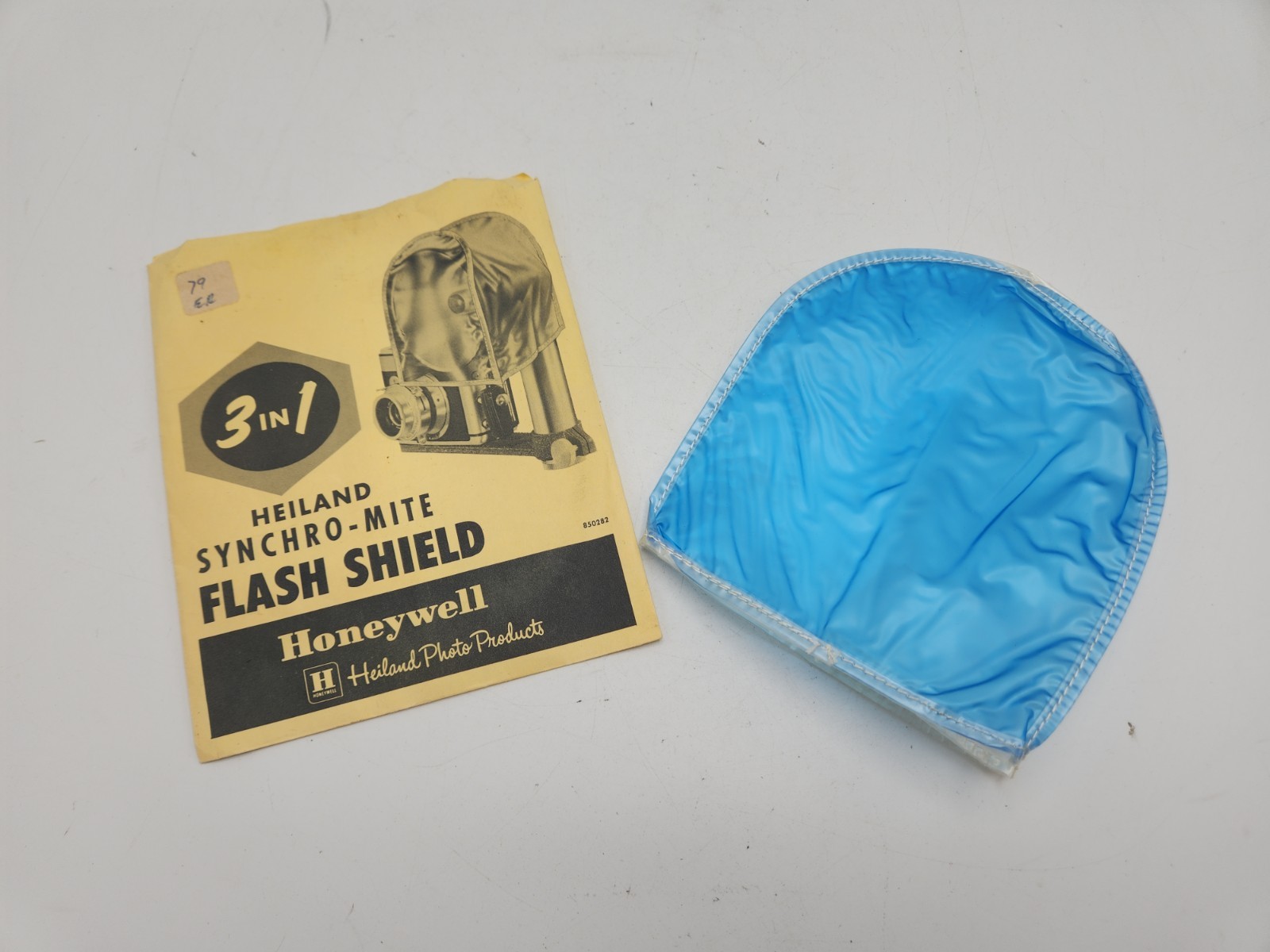 Vintage Heiland Synchro-Mite 3-in-1 Flash Shield Honeywell Diffuser Vinyl Cover